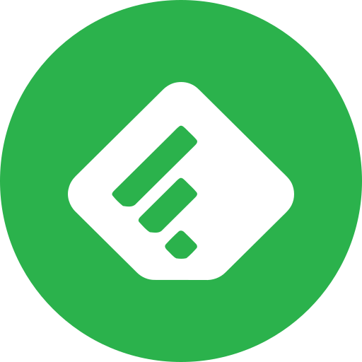Circle, feedly, round icon icon